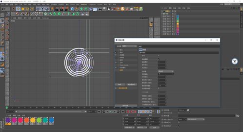 C4D野教程 四组魔性循环动画制作方法及平面设计应用